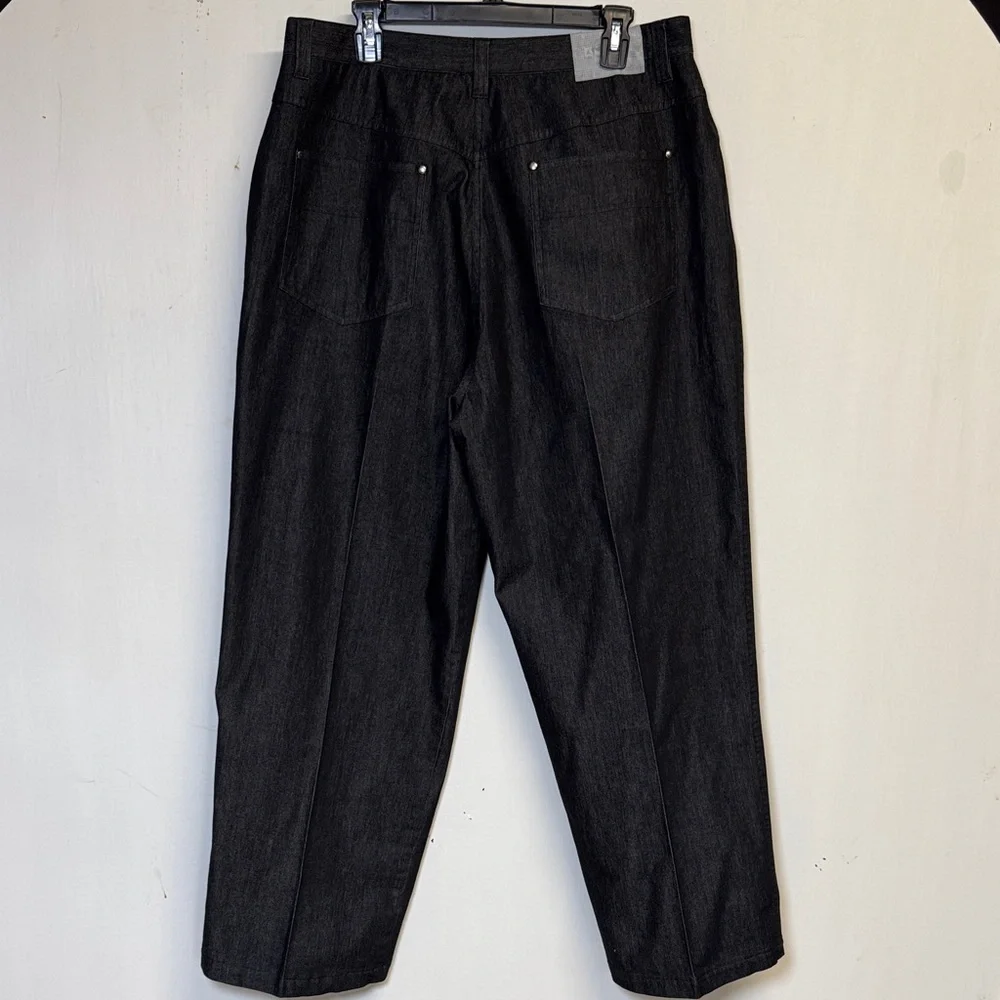 Jordan 23 Jumpman Rare Black Denim Baggy Jeans Size 34X29